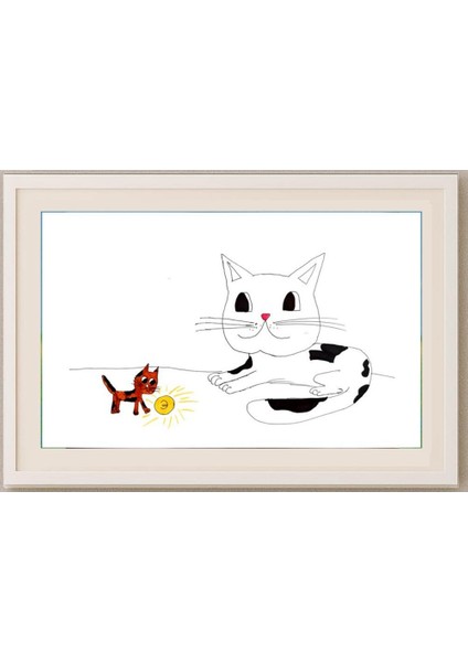 Mitkina Alena 29X21CM Orijinal Karikatür Tablo fırsatları