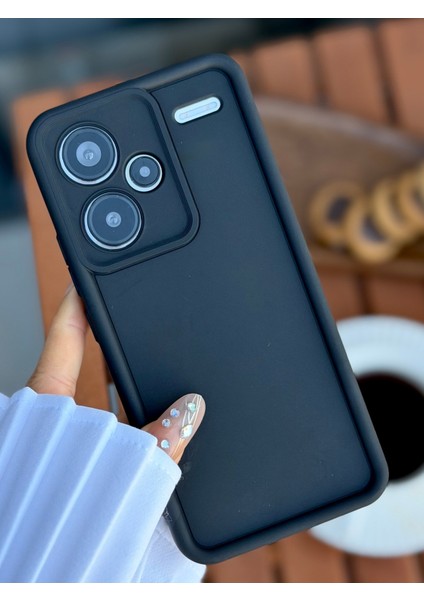 Redmi Note 13 Pro Plus Uyumlu Mat Lansman Parmak Izi Bırakmaz Esnek Silikon Kılıf