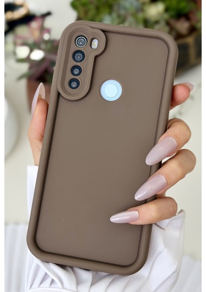 Redmi Note 8 Uyumlu Mat Lansman Parmak Izi Bırakmaz Esnek Silikon Kılıf