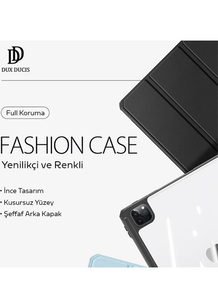 Dux Ducis iPad Pro 11 (201820202021.2022) Kılıf Kalem Bölmeli Toby SERIES-(5775) - ?07?98E1-6G90 indirimleri