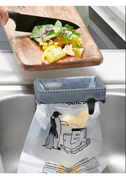 Wıseholder Çevre Dostu ve Mıknatıslı Kokuyu Hapseden Pratik Çöp Tutucu Aleti Siyah Renk - 5l modelleri