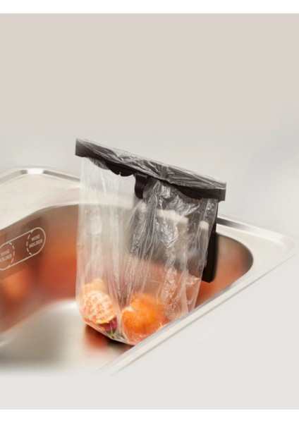 Wıseholder Çevre Dostu ve Mıknatıslı Kokuyu Hapseden Pratik Çöp Tutucu Aleti Siyah Renk - 5l