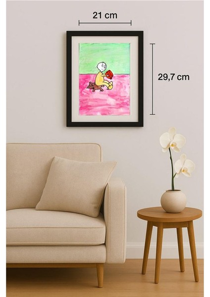 Kristina Gorbunova 29X21CM Orijinal Karikatür Tablo fiyatları