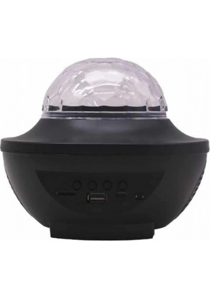 Masa ve Gece Lambası Renkli Projektör Işıklı Disko Topu Bluetooth Hoparlör indirimleri