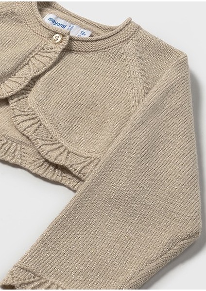 Kahve Kız Bebek Hırka 00308 modelleri