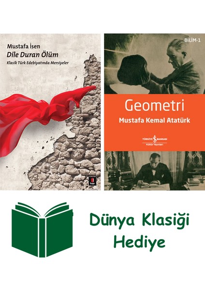 Dile Duran Ölüm + Geometri + Dünya Klasiği Hediye