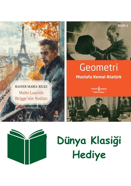 Malte Laurids Brigge'nin Notları + Geometri + Dünya Klasiği Hediye