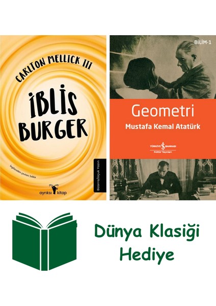 Iblis Burger + Geometri + Dünya Klasiği Hediye