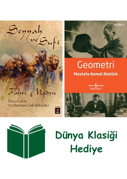 Seyyah ve Sufi + Geometri + Dünya Klasiği Hediye