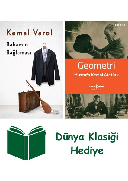 Babamın Bağlaması + Geometri + Dünya Klasiği Hediye