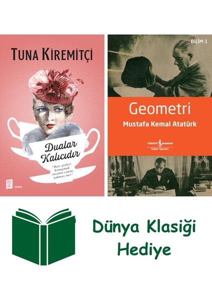 Dualar Kalıcıdır + Geometri + Dünya Klasiği Hediye