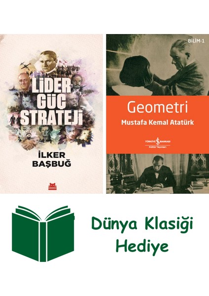 Lider Güç Strateji + Geometri + Dünya Klasiği Hediye