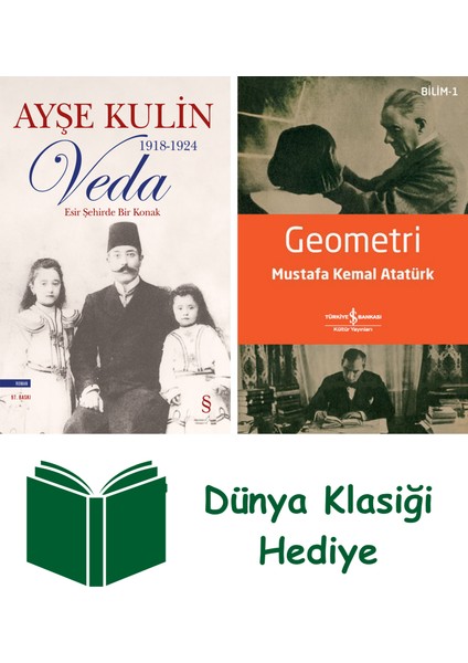Veda + Geometri + Dünya Klasiği Hediye
