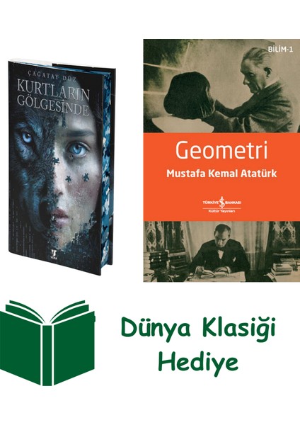 Kurtların Gölgesinde (Ciltli - Yan Boyamalı) + Geometri + Dünya Klasiği Hediye