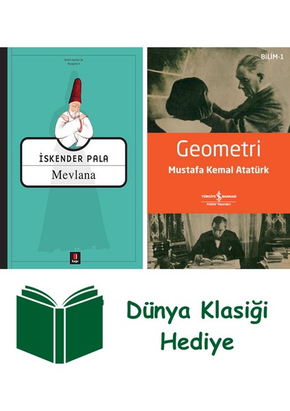 Mevlana + Geometri + Dünya Klasiği Hediye