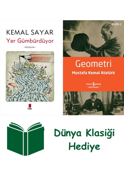 Yer Gümbürdüyor + Geometri + Dünya Klasiği Hediye