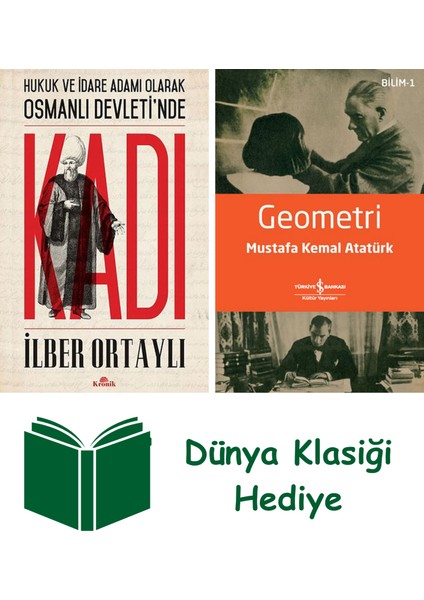 Kadı + Geometri + Dünya Klasiği Hediye