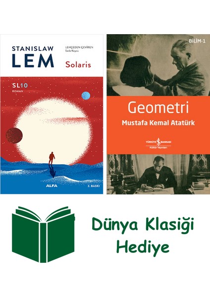 Solaris (SL10) + Geometri + Dünya Klasiği Hediye