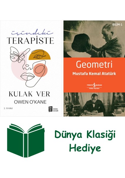 Içindeki Terapiste Kulak Ver + Geometri + Dünya Klasiği Hediye