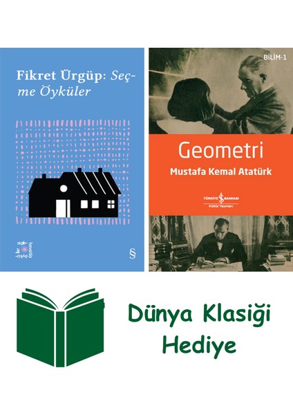 Everest Açıkhava 10 - Fikret Ürgüp Seçme Öyküler + Geometri + Dünya Klasiği Hediye