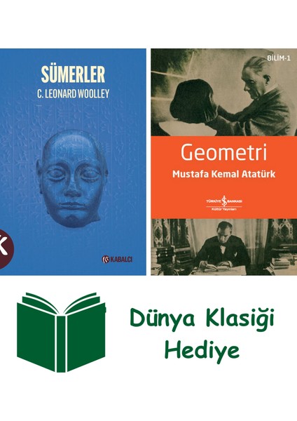 Sümerler + Geometri + Dünya Klasiği Hediye