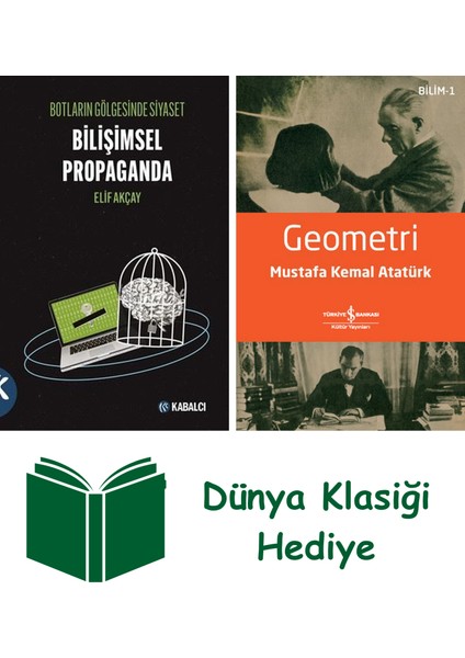 Bulutların Gölgesinde Siyaset - Bilimsel Propaganda + Geometri + Dünya Klasiği Hediye