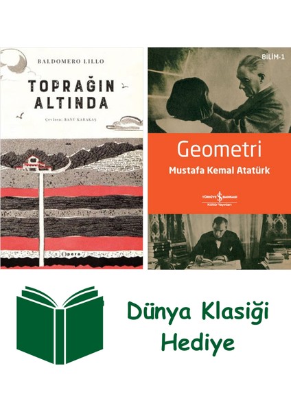 Toprağın Altında + Geometri + Dünya Klasiği Hediye