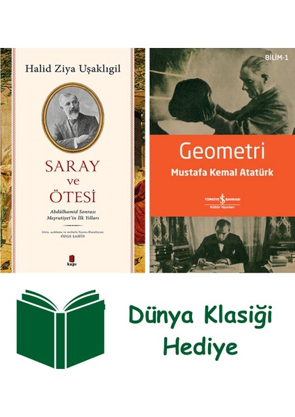 Saray ve Ötesi + Geometri + Dünya Klasiği Hediye