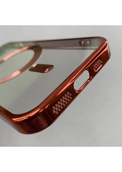 Iphone 12 Pro Uyumlu Kenarlar Renkli Magsafe Kılıf fiyatları