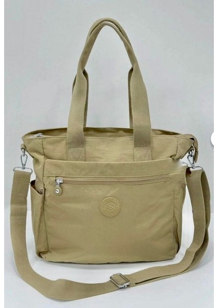 Sn 3032 Suya Dayanıklı Çok Bölmeli Krinkıl Çanta Kol Çantası Omuz