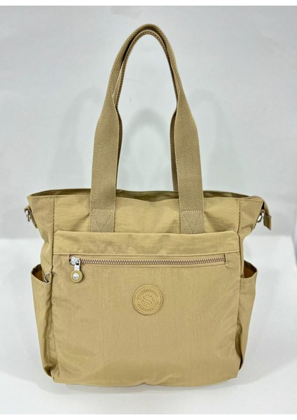 Sn 3032 Suya Dayanıklı Çok Bölmeli Krinkıl Çanta Kol Çantası Omuz modelleri