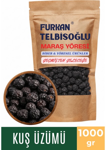 Kuş Üzümü - ( Organik , Katkısız, Elenmiş ) 1000GR