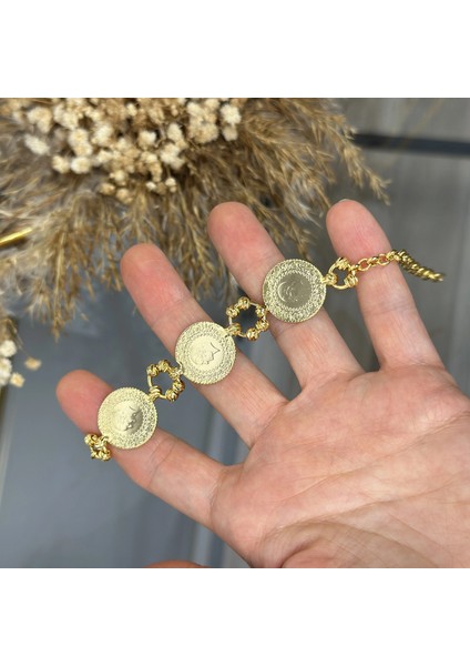 22 Ayar Dorikalı Üç Ceyrekli Bileklik fiyatları