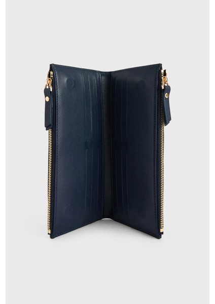 Deri Büyük Cüzdan Lacivert 12045826000 fiyatları