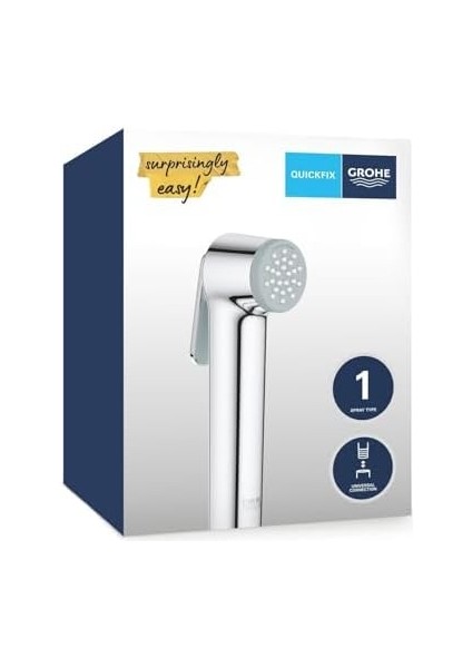 Spreyi 30 El Duşu, 1 Akışlı, Bide,, Krom, 26351000 fiyatları