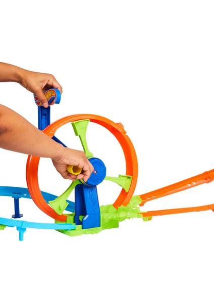 Stunt Tracks Rapid Launch Loop Oyun Seti fırsatları