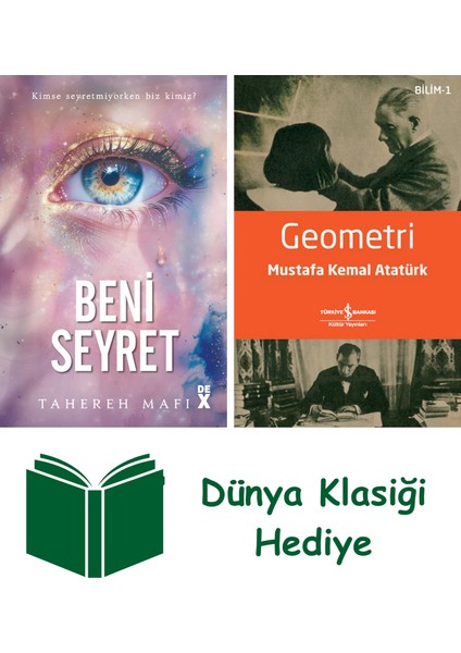 Beni Seyret (Ciltli) + Geometri + Dünya Klasiği Hediye