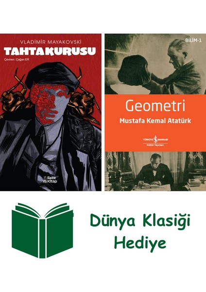 Tahtakurusu + Geometri + Dünya Klasiği Hediye