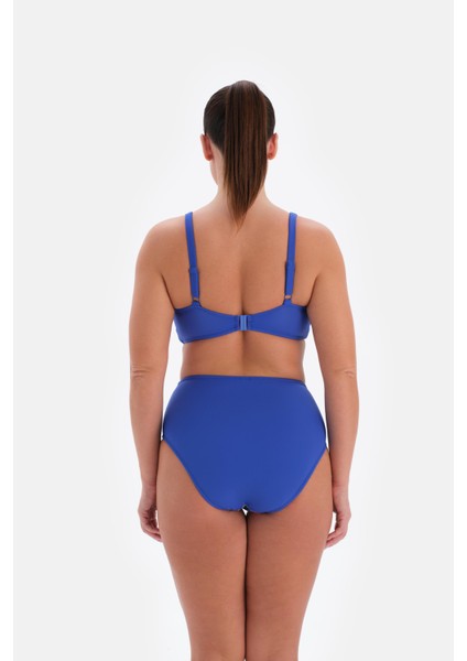 Destekli Yüksek Bel Büyük Beden Bikini modelleri
