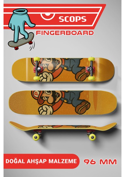 Super Hero Fingerboard – Gamer Temalı Parmak Kaykay