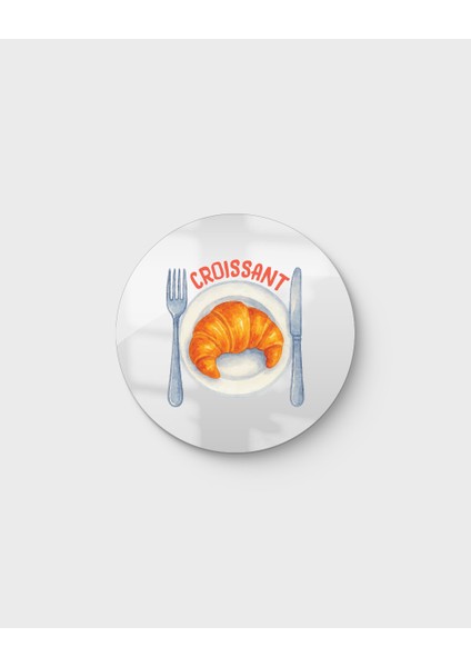 Mood Ayna Croissant - Tasarım Ayna, Pinterest Dekoru, Dekoratif Baskılı Ayna, Yazılı Ayna