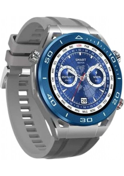 Akıllı Saat Çelik Kordonlu Amoled Ekran Android ve Ios Uyumlu Çağrı Cevaplayabilen modelleri