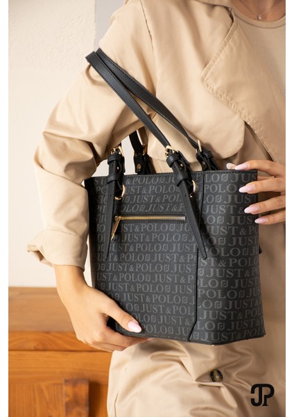 Orijinal Just Polo Collection 4 Bölmeli Lüks Yumuşak Deri Ayarlanabilir Çapraz Askılı Omuz Çantası fırsatları