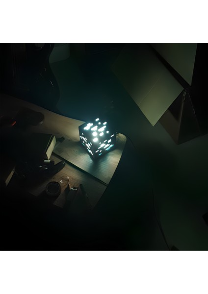 Minecraft Elmas Madeni Gece ve Ambiyans Lambası