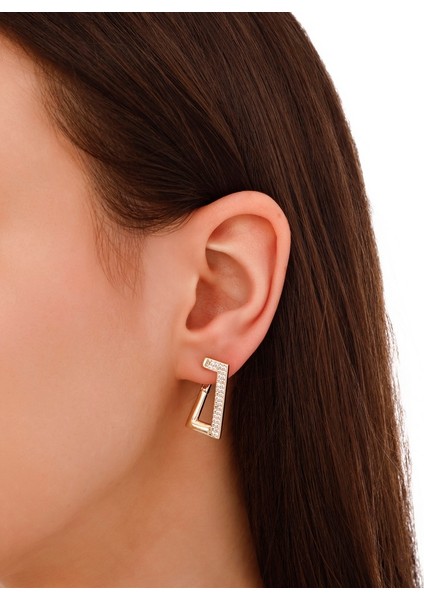 Tasarım Altın Küpe - 14K modelleri