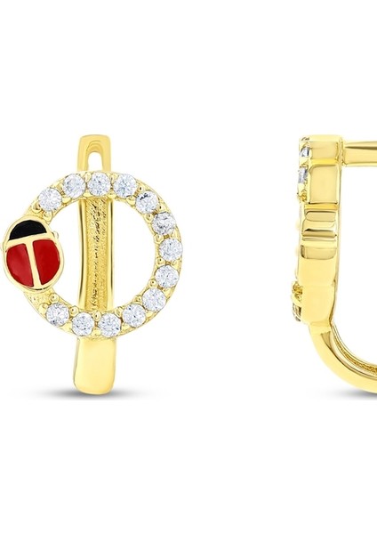 Figürlü Altın Çocuk Küpe - 14K fiyatları