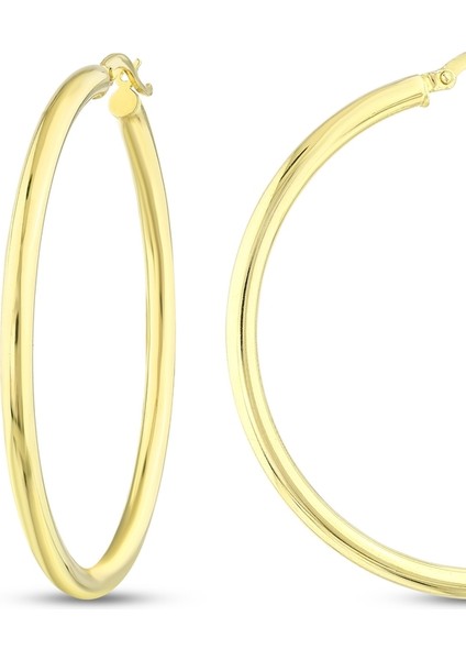 Altın Halka Küpe - 14K fiyatları