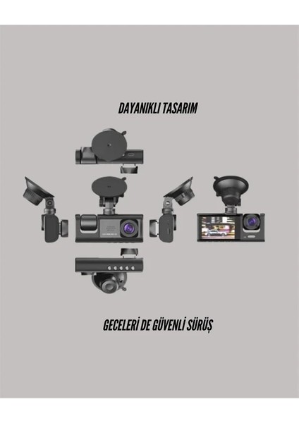 Ta-01 LCD Ekranlı Gece Görüşlü Araç Kamerası fiyatları