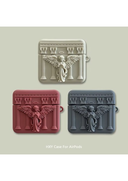 Airpods Pro 3 (2025) Kulaklık Uyumlu Melek Figürlü Silikon Kılıf + Kanca fırsatları