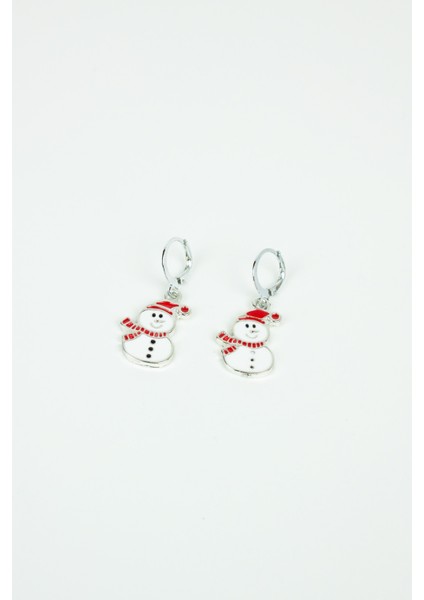 Kardanadam Figürlü Gümüş Renk Küpe modelleri